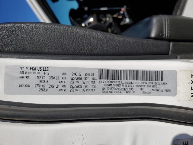2019 DODGE DURANGO GT - 1C4RDHDG2KC721469