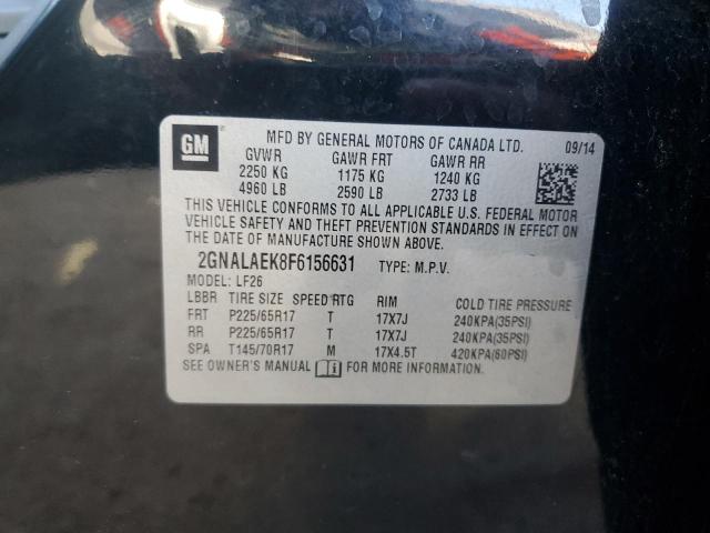2015 CHEVROLET EQUINOX LS - 2GNALAEK8F6156631