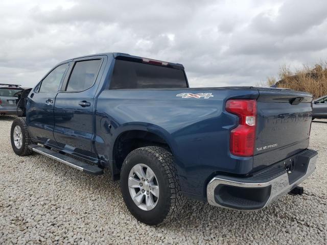 CHEVROLET SILVERADO 2019 blue  gas 1GCUYDEDXKZ326691 photo #3