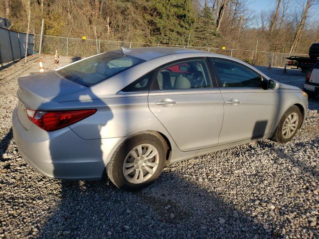 HYUNDAI SONATA GLS 2011 silver  gas 5NPEB4AC2BH128861 photo #4