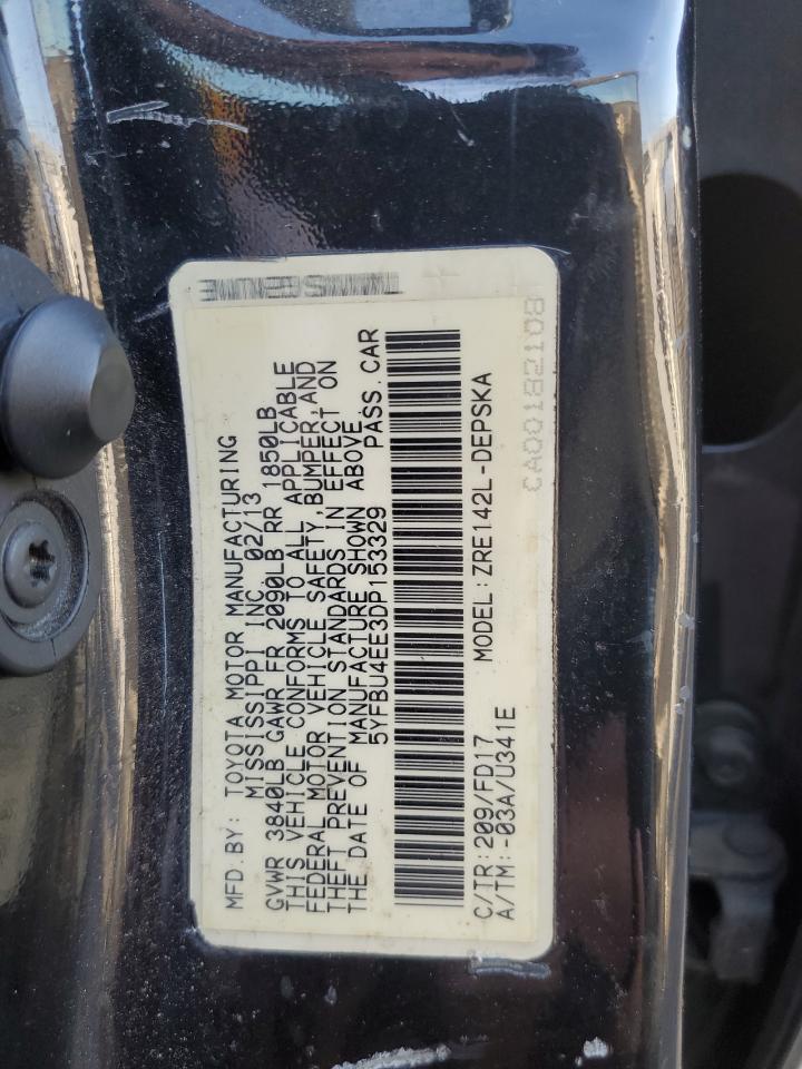 Lot #2979306691 2013 TOYOTA COROLLA BA