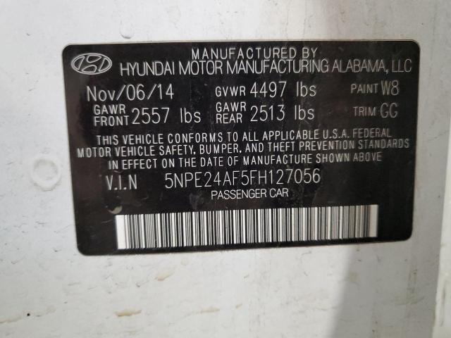 2015 HYUNDAI SONATA SE - 5NPE24AF5FH127056