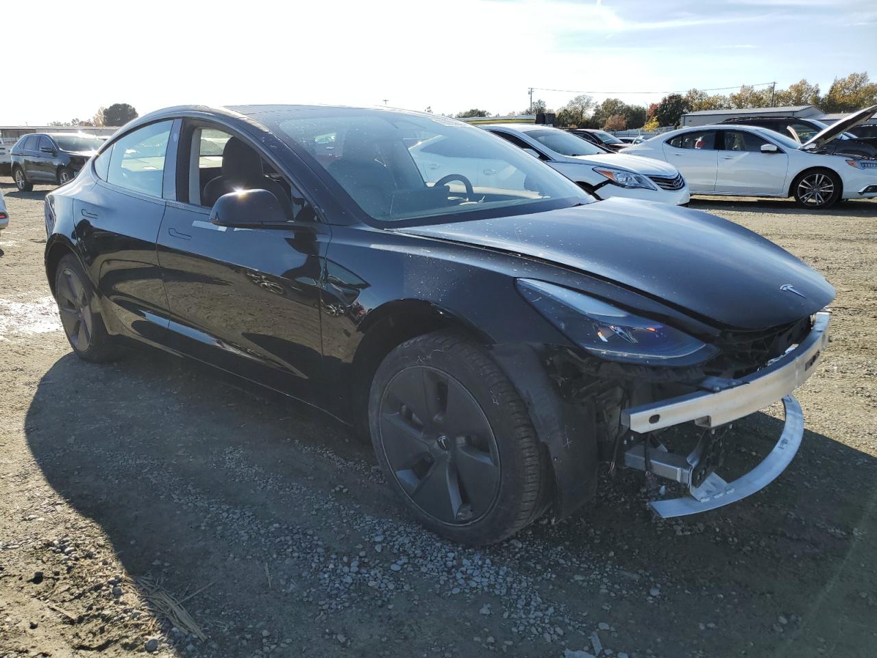 Lot #2972423411 2022 TESLA MODEL 3