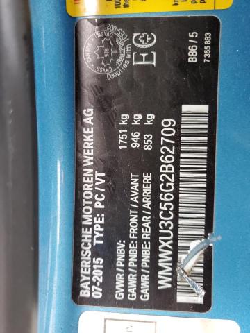 2016 MINI COOPER S - WMWXU3C56G2B62709