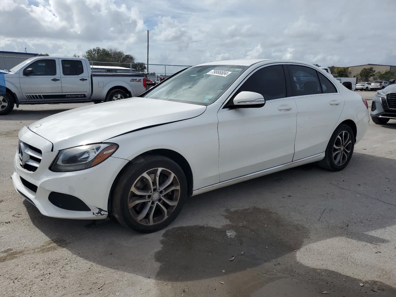 Lot #2974148366 2015 MERCEDES-BENZ C 300 4MAT