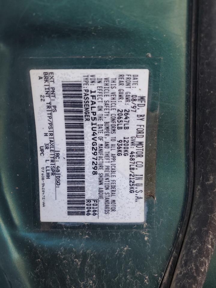 Lot #3024944440 1997 FORD TAURUS G