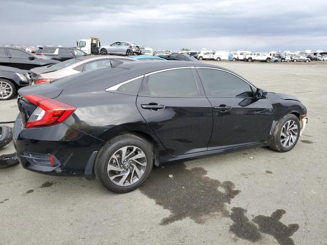 HONDA CIVIC EX 2018 black  gas 2HGFC2F75JH513891 photo #4