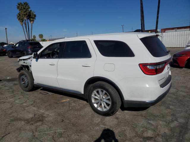 DODGE DURANGO SX 2019 white  flexible fuel 1C4RDHAG9KC717309 photo #3