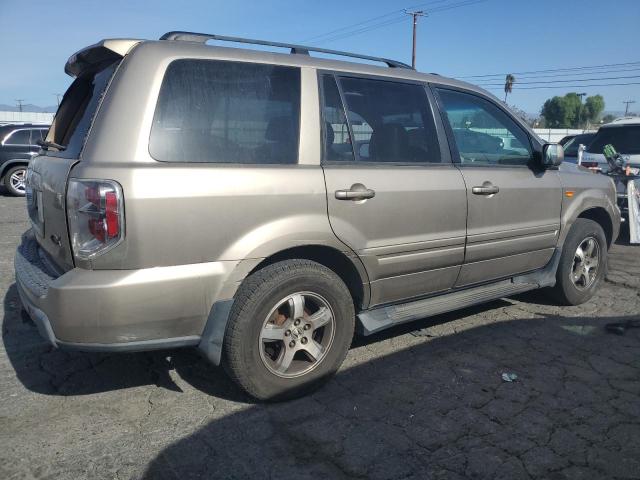 HONDA PILOT EXL 2007 gray  gas 5FNYF28667B000439 photo #4