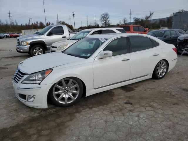 HYUNDAI EQUUS SIGN 2012 white  gas KMHGH4JH4CU045728 photo #1