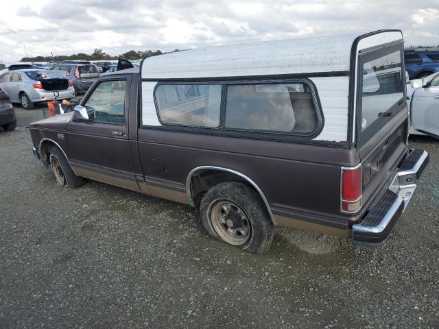 GMC S TRUCK S1 1989 brown pickup gas 1GTCS14Z2K8529766 photo #3