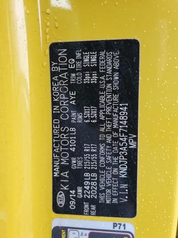 2015 KIA SOUL + - KNDJP3A54F7148941