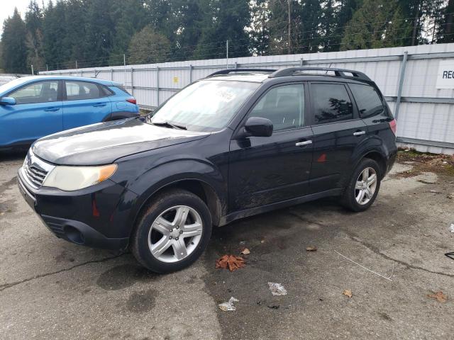 SUBARU FORESTER 2 2009 black  gas JF2SH63669H700951 photo #1