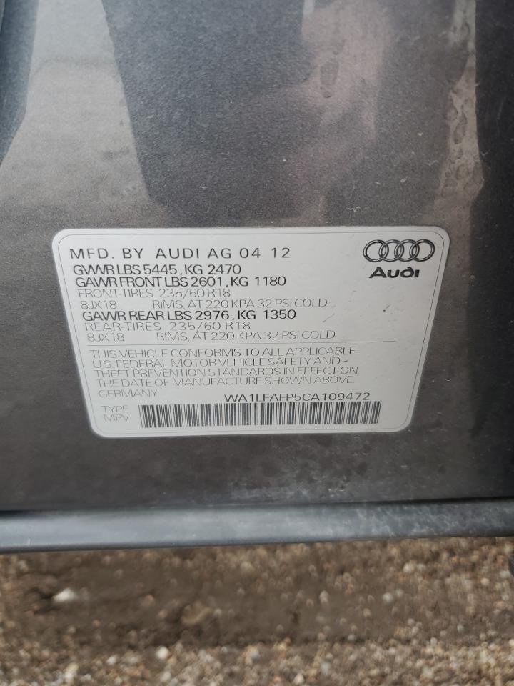 Lot #3024673621 2012 AUDI Q5 PREMIUM