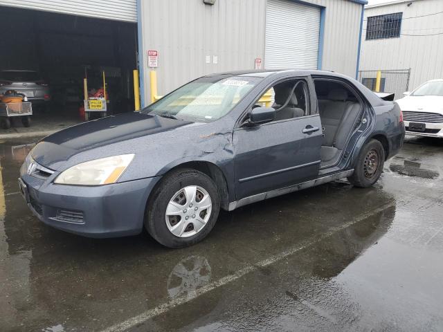 HONDA ACCORD LX 2006 blue  gas 1HGCM56416A132410 photo #1