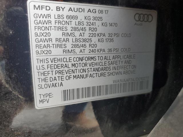 2018 AUDI Q7 PRESTIG - WA1VAAF74JD010273