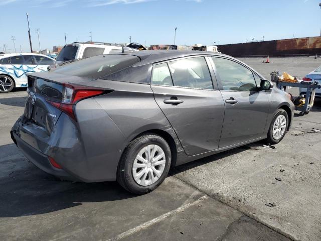 TOYOTA PRIUS L 2020 gray  hybrid engine JTDKARFU9L3116174 photo #4