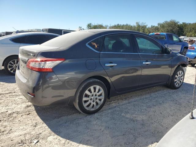 NISSAN SENTRA S 2014 gray sedan 4d gas 3N1AB7APXEY339609 photo #4