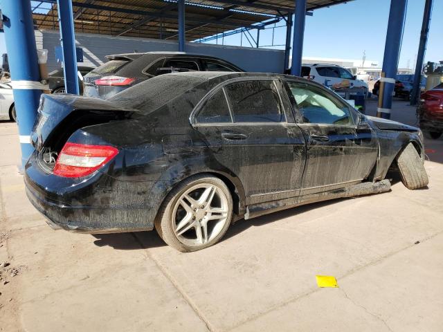 MERCEDES-BENZ C 300 2011 black  gas WDDGF5EB6BA513888 photo #4