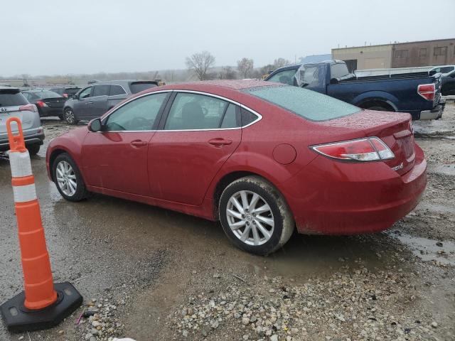 MAZDA 6 I 2011 red sedan 4d gas 1YVHZ8CH9B5M17058 photo #3