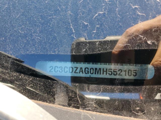 2021 DODGE CHALLENGER - 2C3CDZAG0MH552105