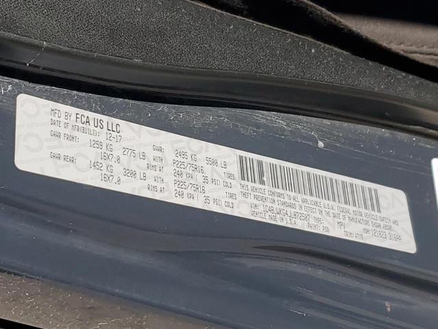 2018 JEEP WRANGLER U - 1C4BJWKG4JL872507