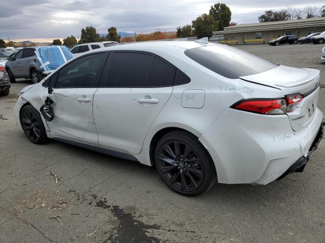 TOYOTA COROLLA LE 2023 white  hybrid engine JTDBCMFE4PJ007242 photo #3