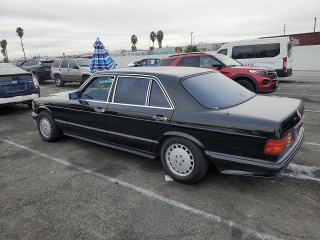 MERCEDES-BENZ 420 SEL 1991 black sedan 4d gas WDBCA35E5MA601810 photo #3