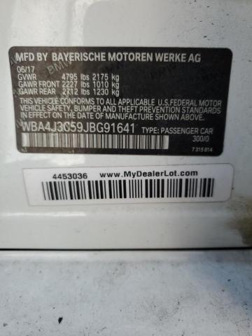 VIN WBA4J3C59JBG91641 2018 BMW 4 SERIES no.12