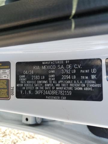 2024 KIA FORTE LX - 3KPF24AD8RE782159