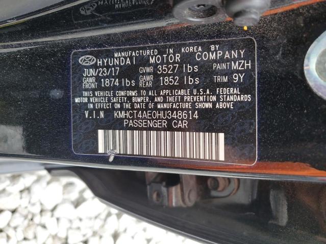 2017 HYUNDAI ACCENT SE - KMHCT4AE0HU348614