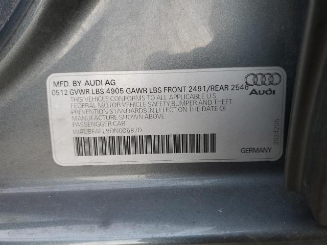 VIN WAUBFAFL9DN006870 2013 AUDI A4 no.12