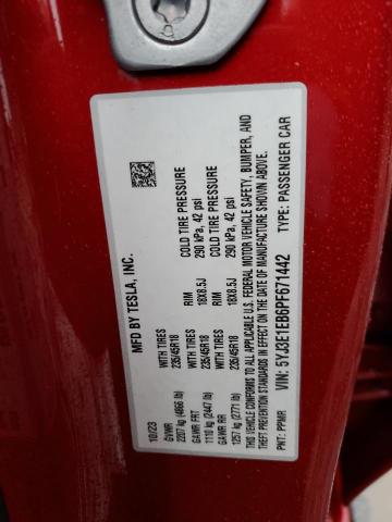 2023 TESLA MODEL 3 - 5YJ3E1EB6PF671442