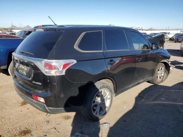 MITSUBISHI OUTLANDER 2014 black  gas JA4AZ3A39EZ015582 photo #4