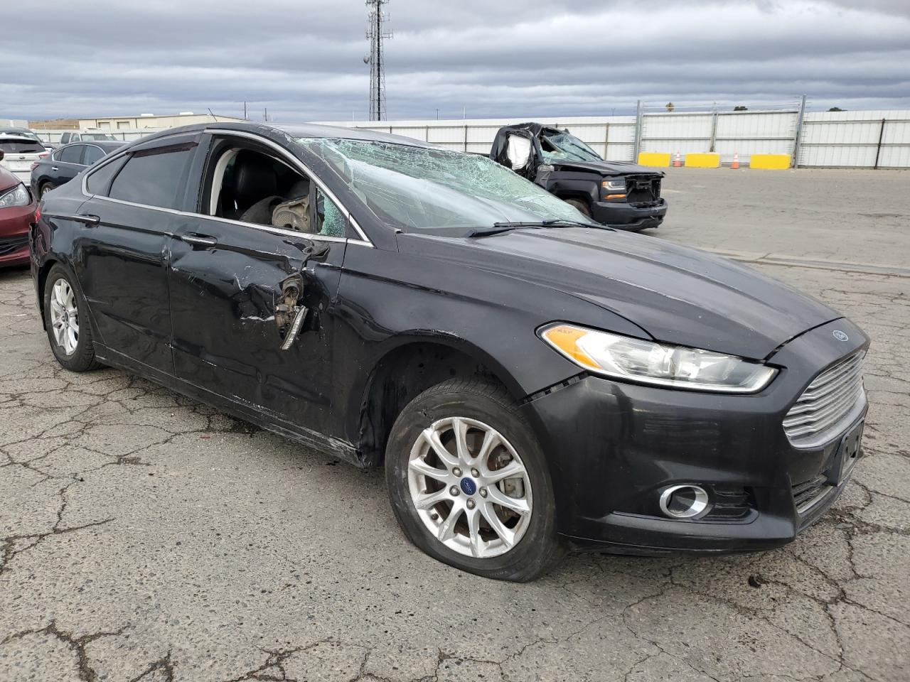 Lot #3029325693 2014 FORD FUSION TIT