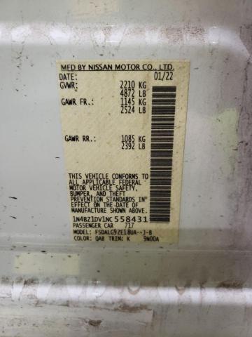 2022 NISSAN LEAF SL PL - 1N4BZ1DV1NC558431