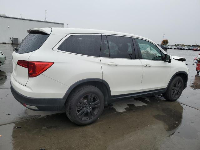 HONDA PILOT EX 2018 white  gas 5FNYF5H34JB026715 photo #4