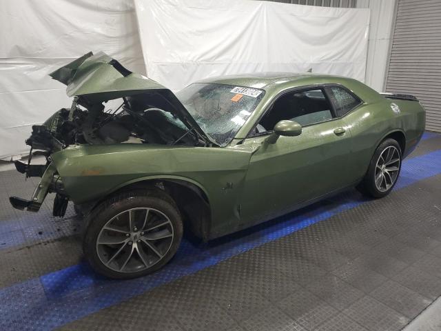 DODGE CHALLENGER 2018 green  gas 2C3CDZFJ3JH177911 photo #1