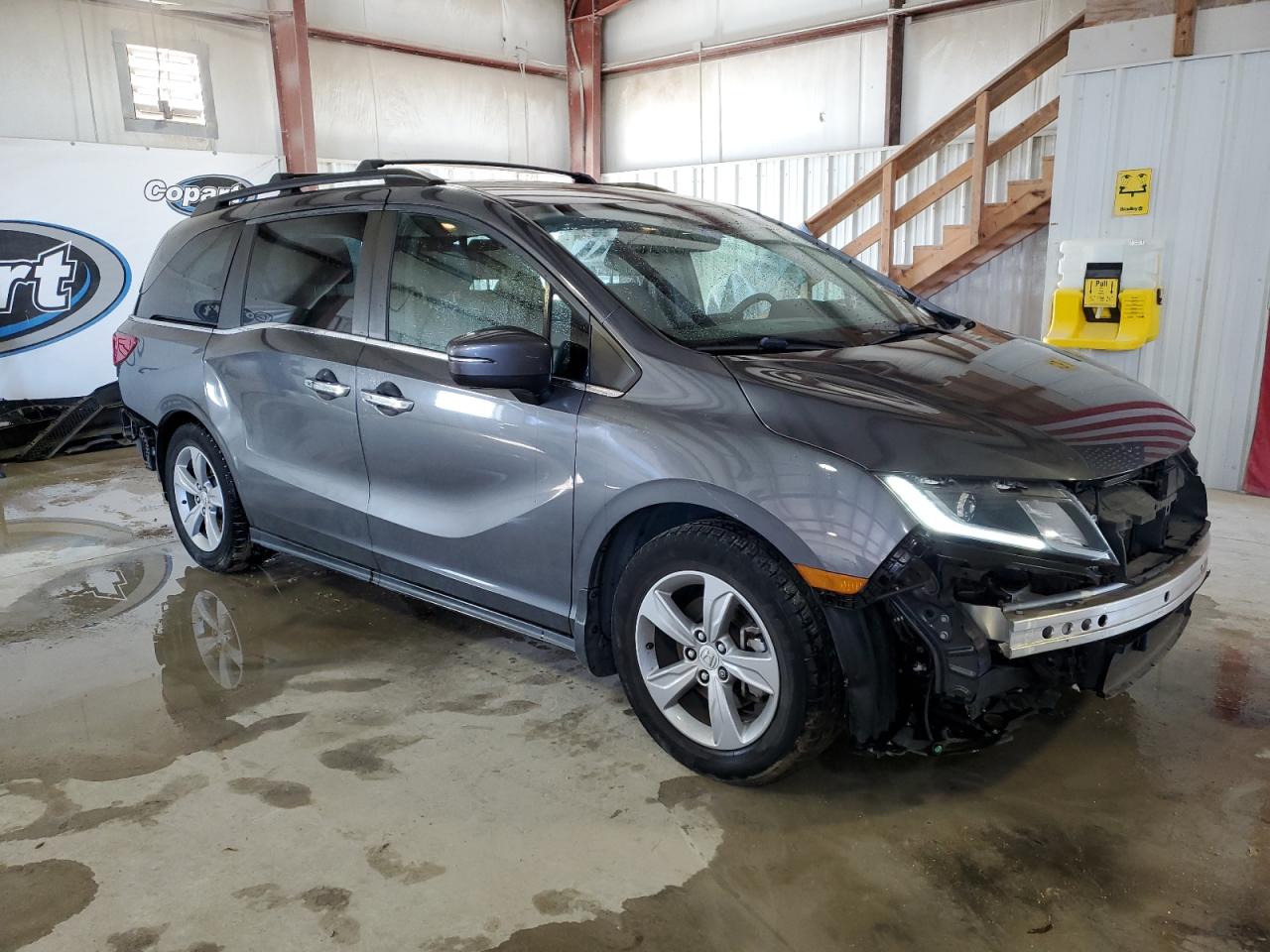 Lot #2972583952 2018 HONDA ODYSSEY EX