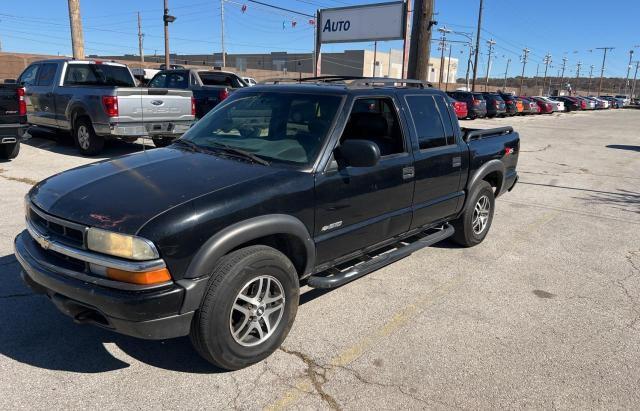 CHEVROLET S TRUCK S1 2004 black crew pic gas 1GCDT13X24K119508 photo #3