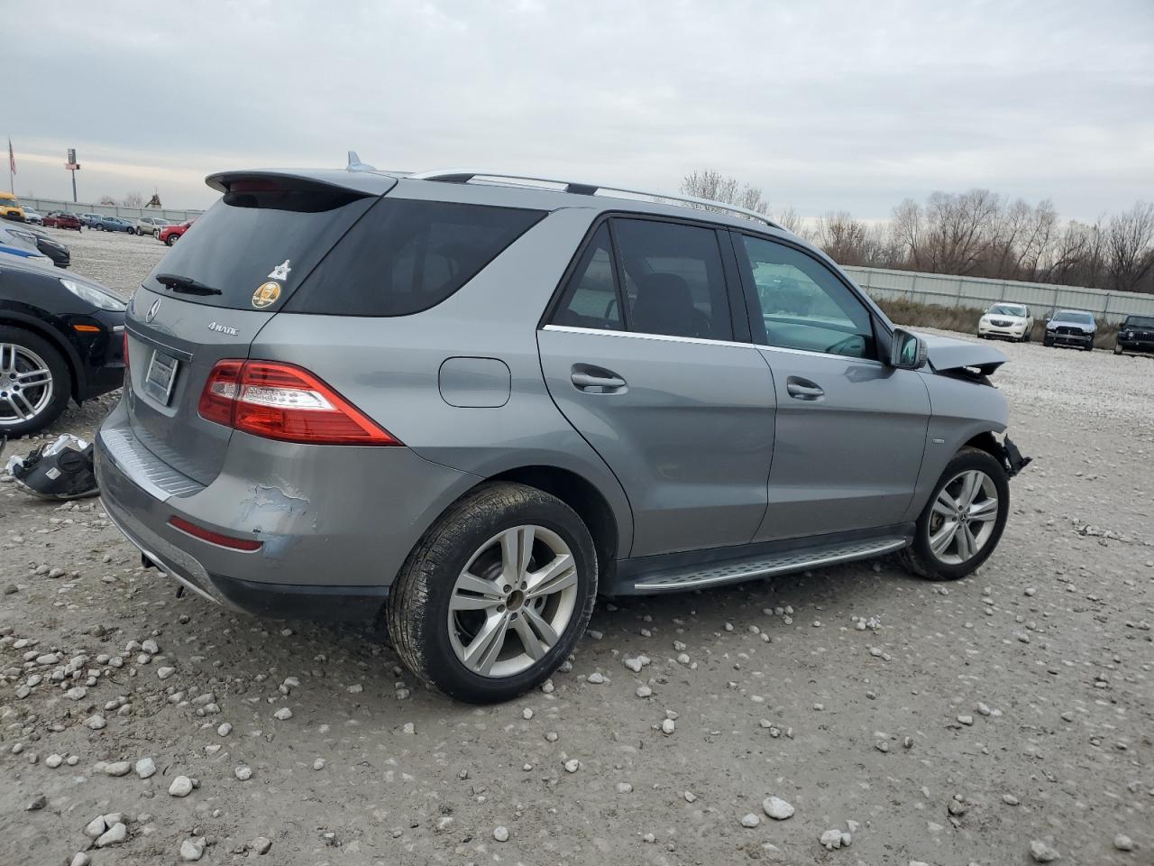 Lot #3034441728 2012 MERCEDES-BENZ ML 350 4MA