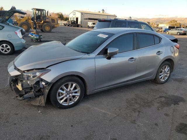 MAZDA 3 GRAND TO 2016 silver  gas JM1BM1X75G1313345 photo #1