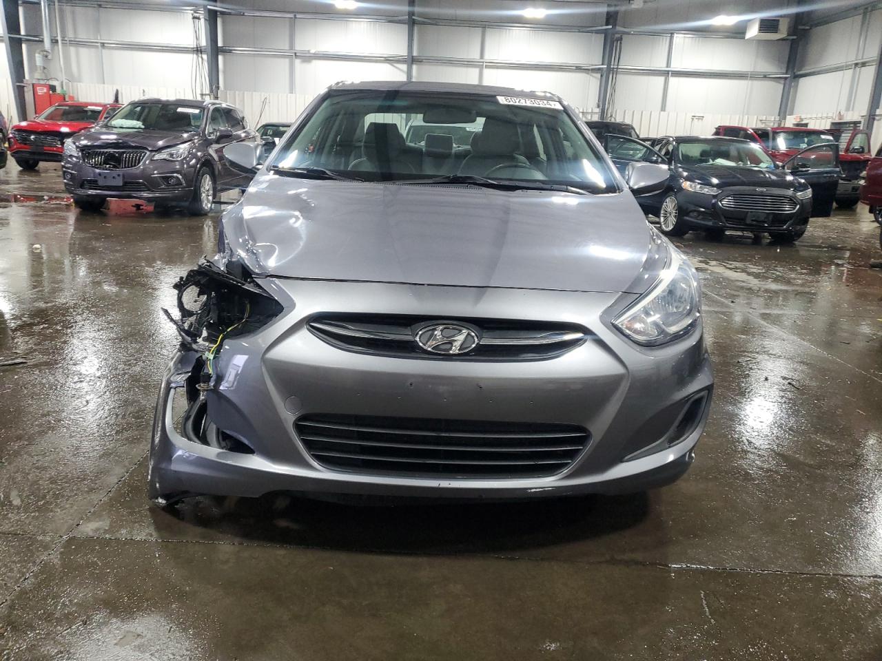 Lot #2979386640 2015 HYUNDAI ACCENT GLS