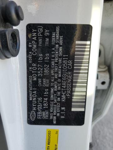 2016 HYUNDAI ACCENT SE - KMHCT4AE6GU105811