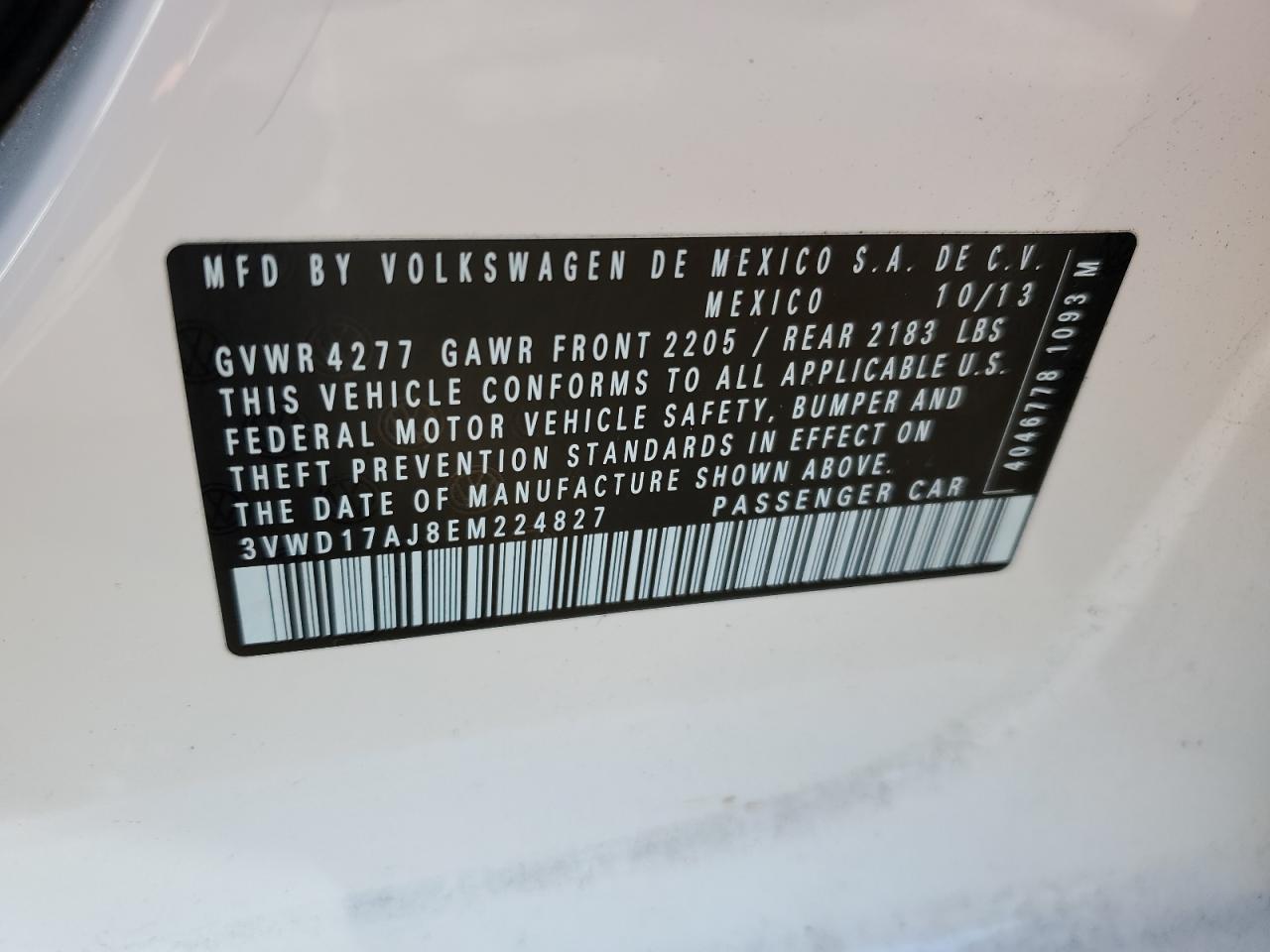 Volkswagen Jetta se 2014