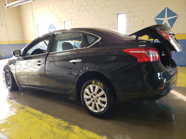 NISSAN SENTRA S 2019 black  gas 3N1AB7AP7KY231265 photo #3