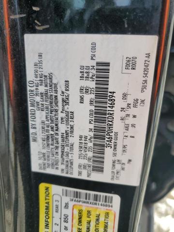 VIN 3FA6P0HRXDR146894 2013 Ford Fusion, SE no.12