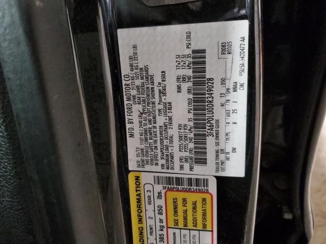 VIN 3FA6P0LU0DR349028 2013 Ford Fusion, Se Hybrid no.12