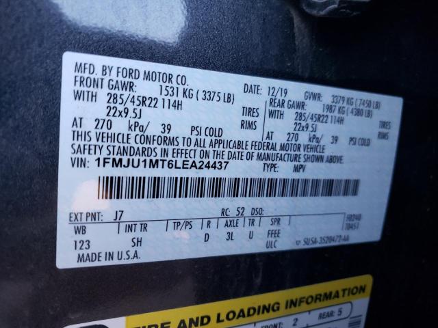 2020 FORD EXPEDITION - 1FMJU1MT6LEA24437