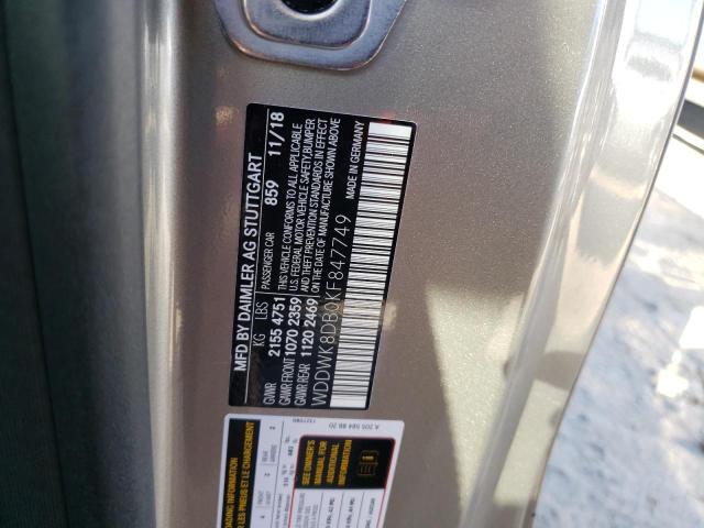 2019 MERCEDES-BENZ C 300 - WDDWK8DB0KF847749